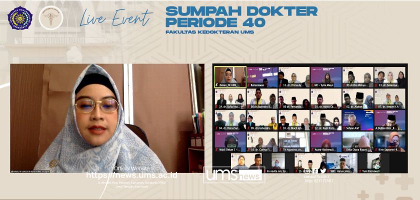 You are currently viewing 15 Dokter Baru Jalani Sumpah Dokter Periode ke-40 Secara Daring