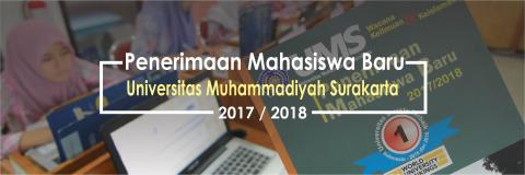 You are currently viewing Penerimaan Mahasiswa Baru Universitas Muhammadiyah Surakarta 2017/2018