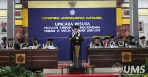 Read more about the article UMS Mewisuda 1.073 Mahasiswa, Rektor: Para Lulusan Menjadi Kader Terbaik Bangsa