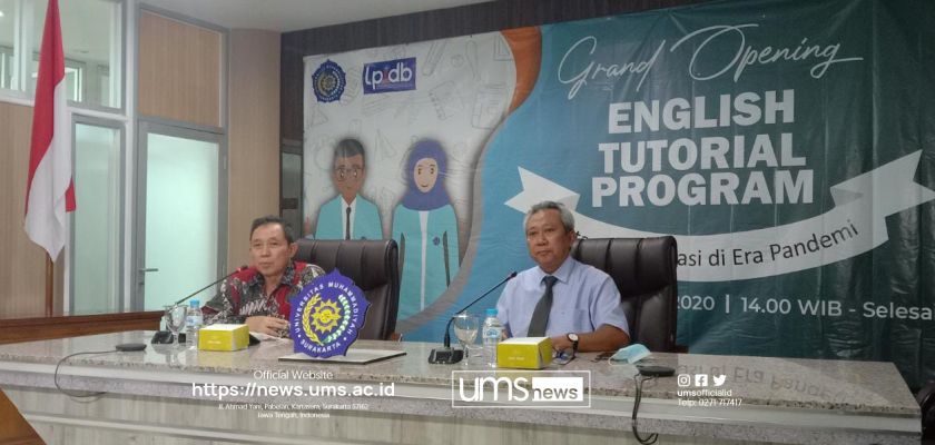 You are currently viewing 7.300 Mahasiswa Baru UMS Wajib Ikuti English Tutorial Program, Yang Pertama di Kalangan PTM