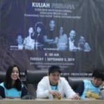 Read more about the article Mathias Muchus dan Pemain Film “Kapal Goyang Kapten”, Beri Kuliah Perdana Mahasiswa Baru Ilmu Komunikasi UMS