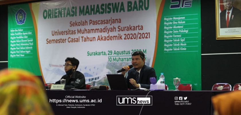 Read more about the article Pascasarjana UMS Sambut Mahasiswa Secara Luring dan Daring.