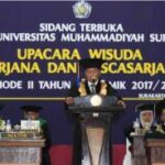 Read more about the article Upacara Wisuda Periode II TA 2017/2018: UMS Luluskan 1012 Mahasiswa, 173 Wisudawan Berpredikat Cumlaude