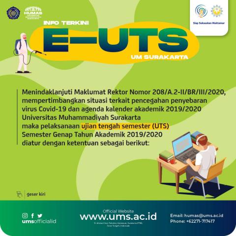 Read more about the article UMS Terapkan UTS Online, Mahasiswa Diberi Subsidi Rp 100 Ribu untuk Kuota Internet