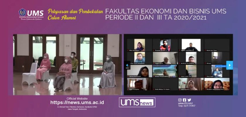 Read more about the article FEB UMS Gelar Pelepasan 326 Alumninya dan Beri Pembekalan Secara Online