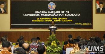 Read more about the article Upacara Harijadi UMS ke-59: Sinergi dalam Berprestasi