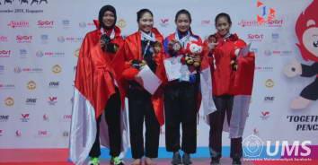 Read more about the article Harumkan Indonesia, Mahasiswi UMS Sabet Juara 2 di Ajang 18th World Pencak Silat Championship 2018
