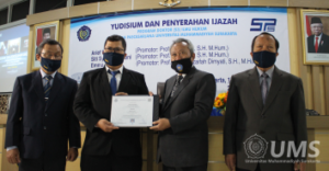 Read more about the article UMS Kembali Luluskan Tiga Doktor di Tengah Pandemi Covid-19