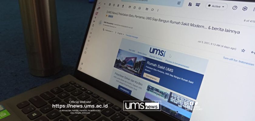 Read more about the article UMS NewsLetter akan Mendekatkan Mahasiswa dan Staf dengan Portal Pemberitaan UMS