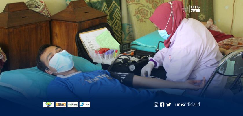 Read more about the article IMM FIK dan HW UMS Gandeng PMI Surakarta Adakan Donor Darah