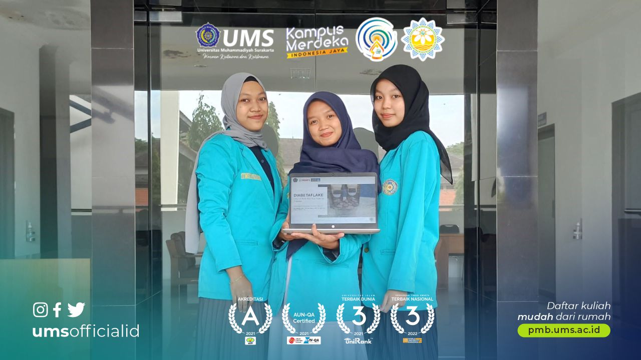 Read more about the article Produk Inovasi Mahasiswa Farmasi UMS Meraih Medali Emas dalam Kompetisi WYIE 2021 Malaysia