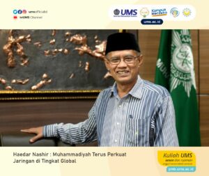 Read more about the article Haedar Nashir : Muhammadiyah Terus Perkuat Jaringan di Tingkat Global