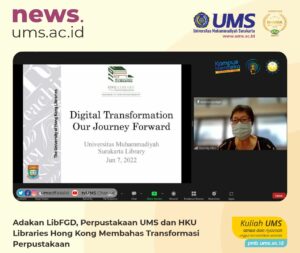 Read more about the article Adakan LibFGD, Perpustakaan UMS dan HKU Libraries Hong Kong Membahas Transformasi Perpustakaan