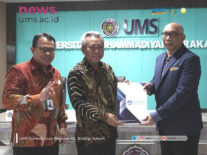 Read more about the article UMS Tambah Guru Besar ke-42, Bidang Hukum 
