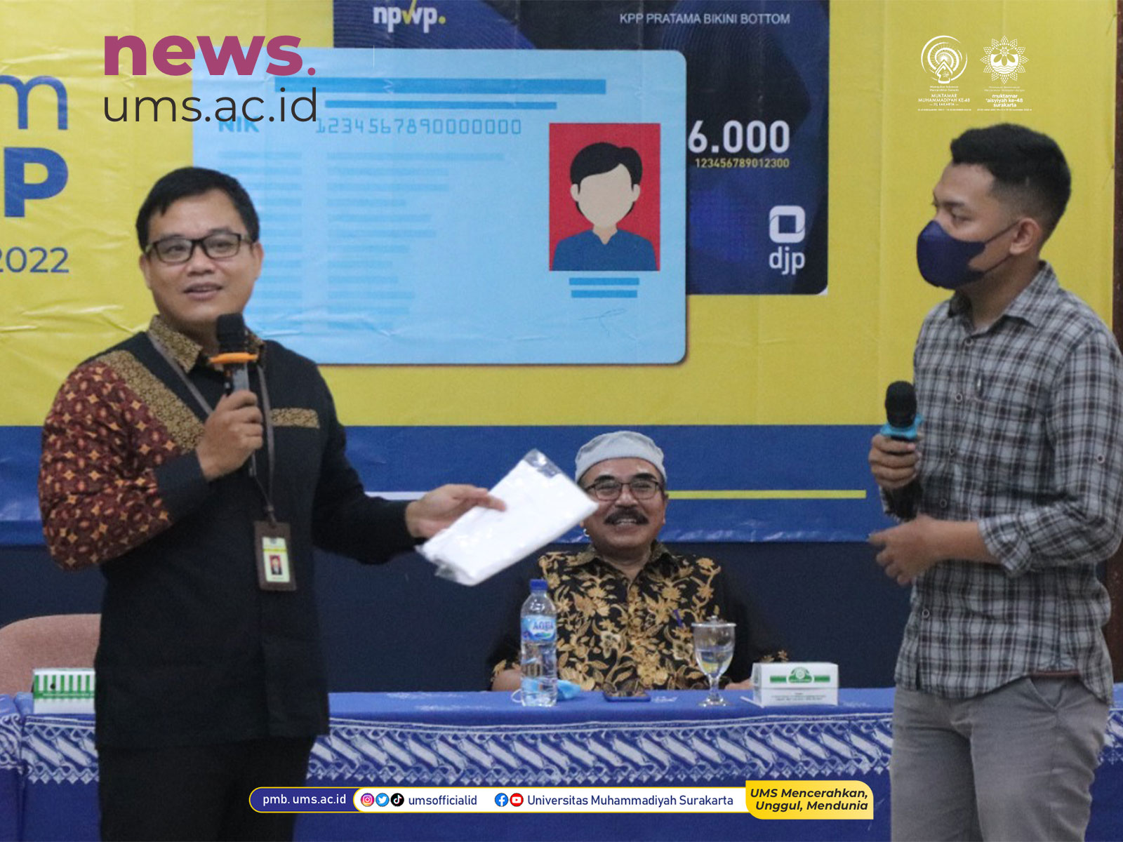 Read more about the article Kuliah Umum FEB UMS, NIK sebagai NPWP