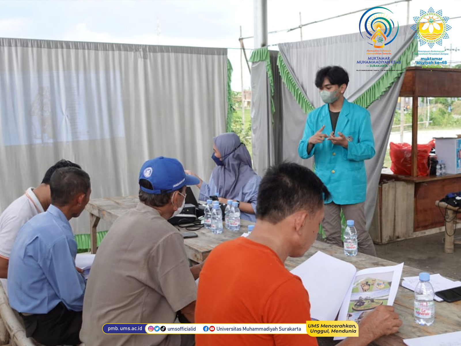 Read more about the article Tim Dosen UMS Terima Dana Hibah Matching Fund 2022, Adakan Koordinasi dengan BUMDes Karangmalang