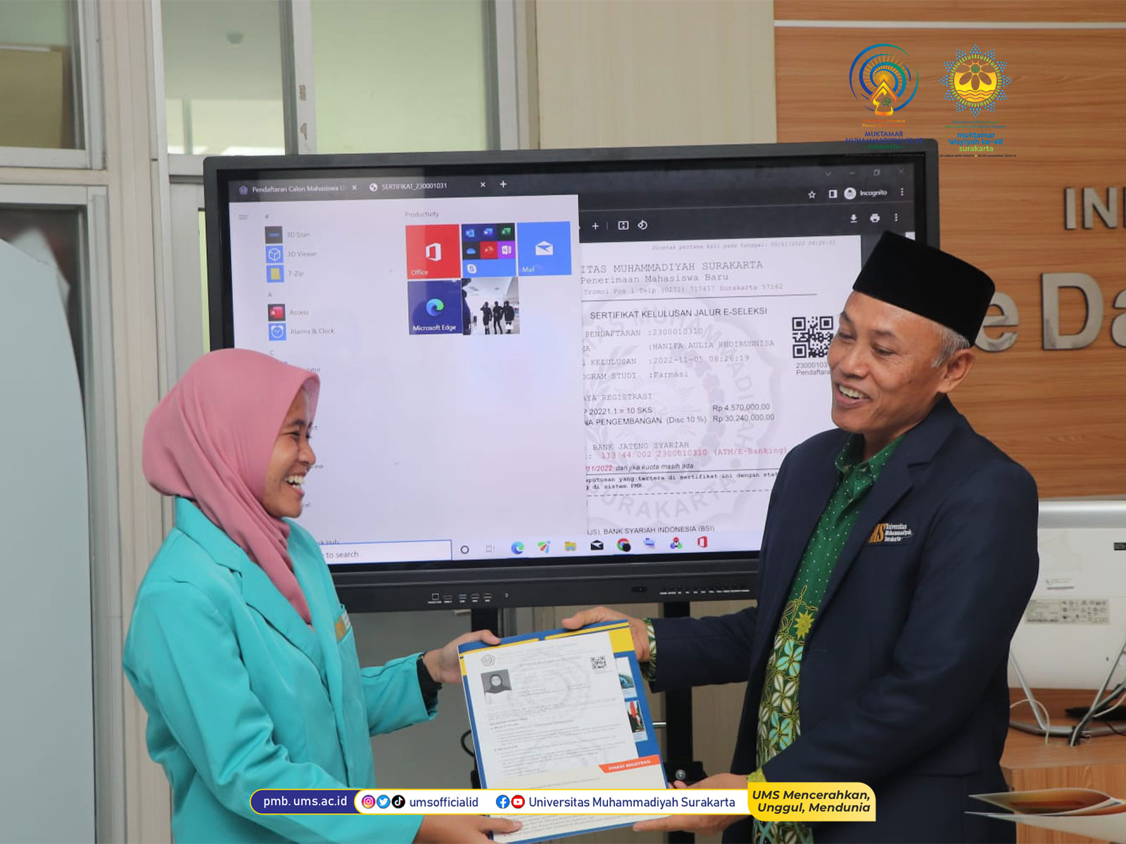 You are currently viewing UMS Resmi Launching Penerimaan Mahasiswa Baru UMS Tahun 2023/2024