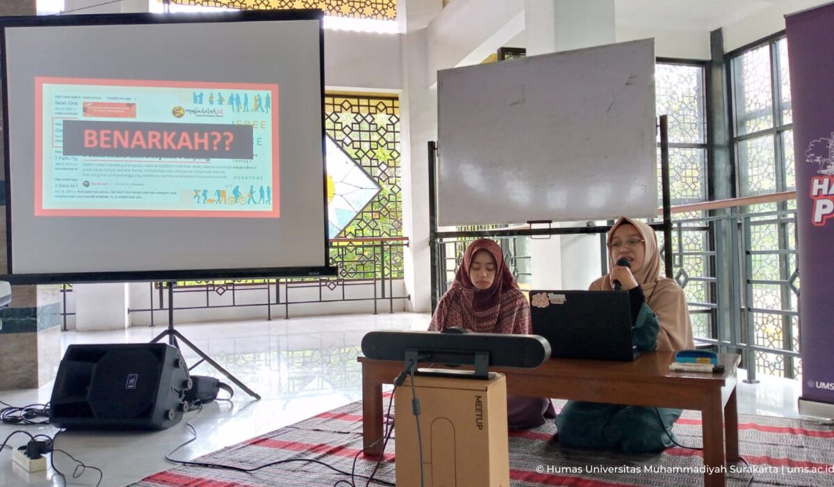 Tanggapi Isu Childfree, Pengurus Masjid Sudalmiah Rais UMS Gandeng IMM Surakarta Adakan Pencerdasan Isu