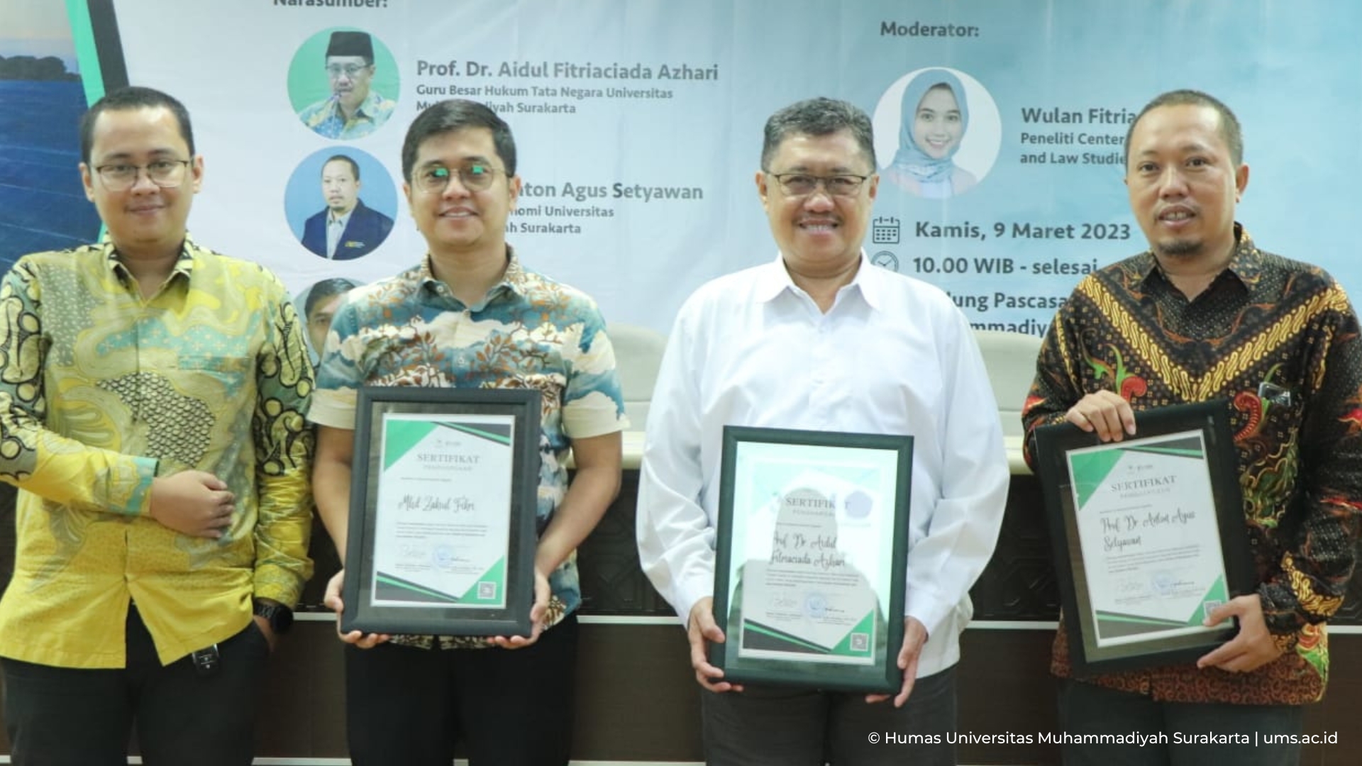 Read more about the article Hadapi Keterbatasan Energi, Magister Ilmu Hukum UMS Bersama CELIOS Bahas Kebijakan Transisi Energi di Indonesia