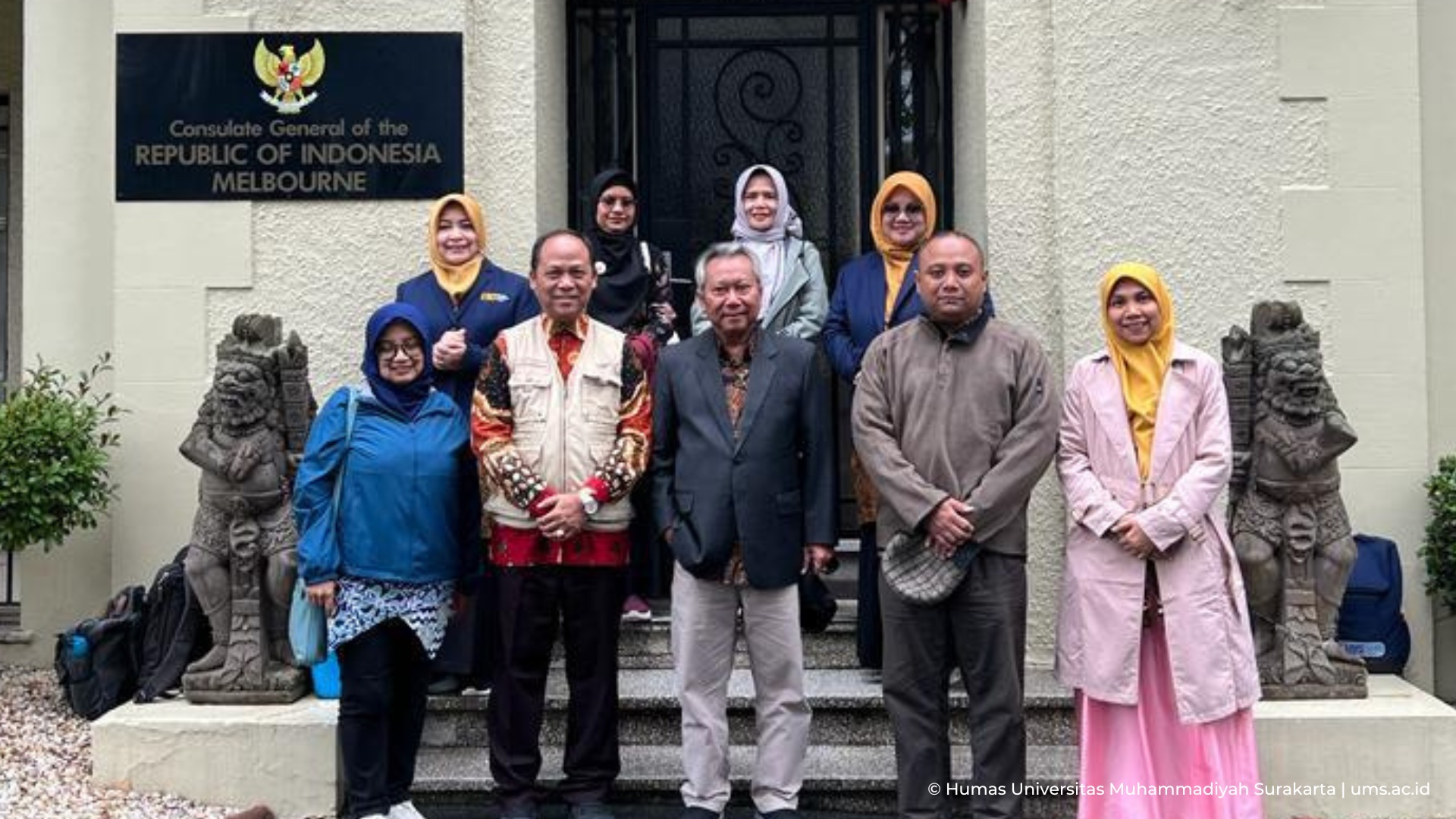You are currently viewing Tim UMS Jalin Kerjasama dengan Australia Indonesia Association in Victoria