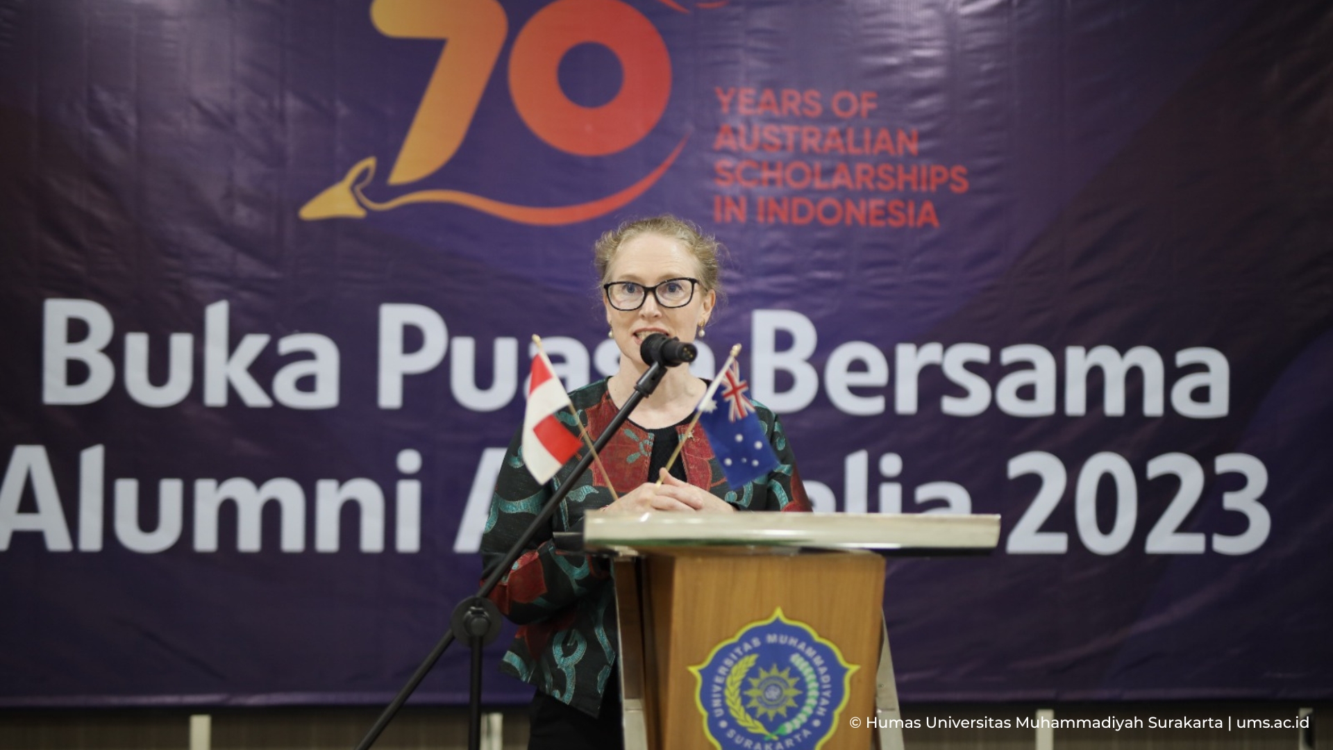 You are currently viewing 70 Tahunan Beasiswa Australia – Indonesia, UMS Jadi Tuan Rumah Alumni Australia