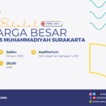 Read more about the article Live Streaming Silaturahmi dan Halal Bihalal UMS Syawal 1444 H bersama Drs. H. Jumari – PWM Jateng