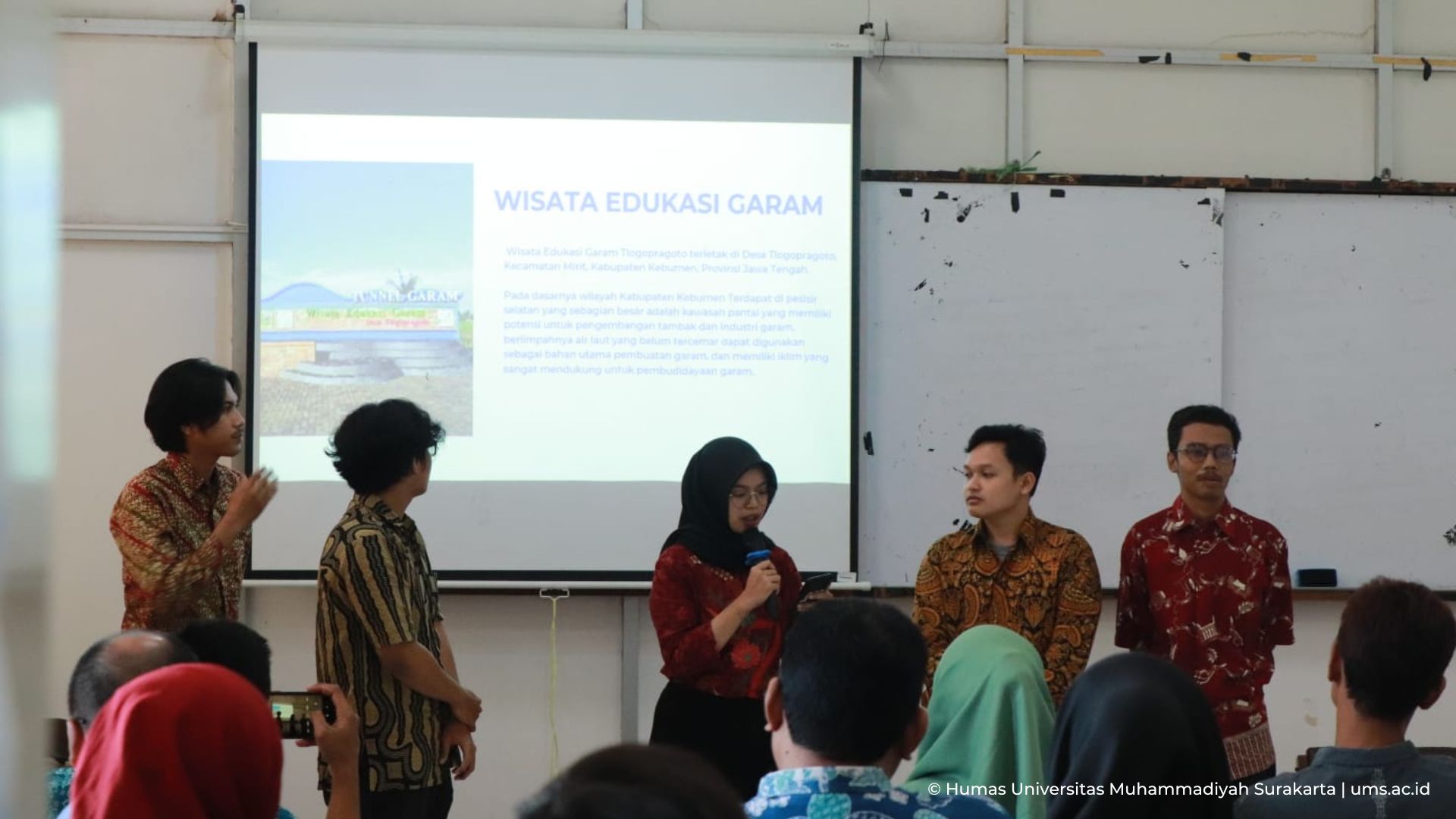 Read more about the article Praktisi Kampung Garam Kebumen Tertarik dengan Hasil Rancangan TPMD Mahasiswa Teknik UMS
