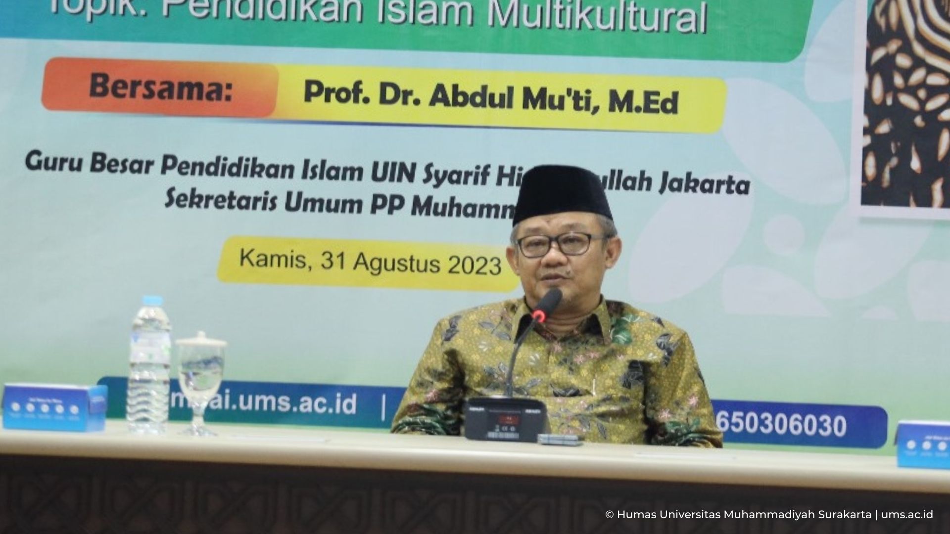 Read more about the article Abdul Mu’ti: Pendidikan Islam Multikultural Beri Kenyamanan Siapapun