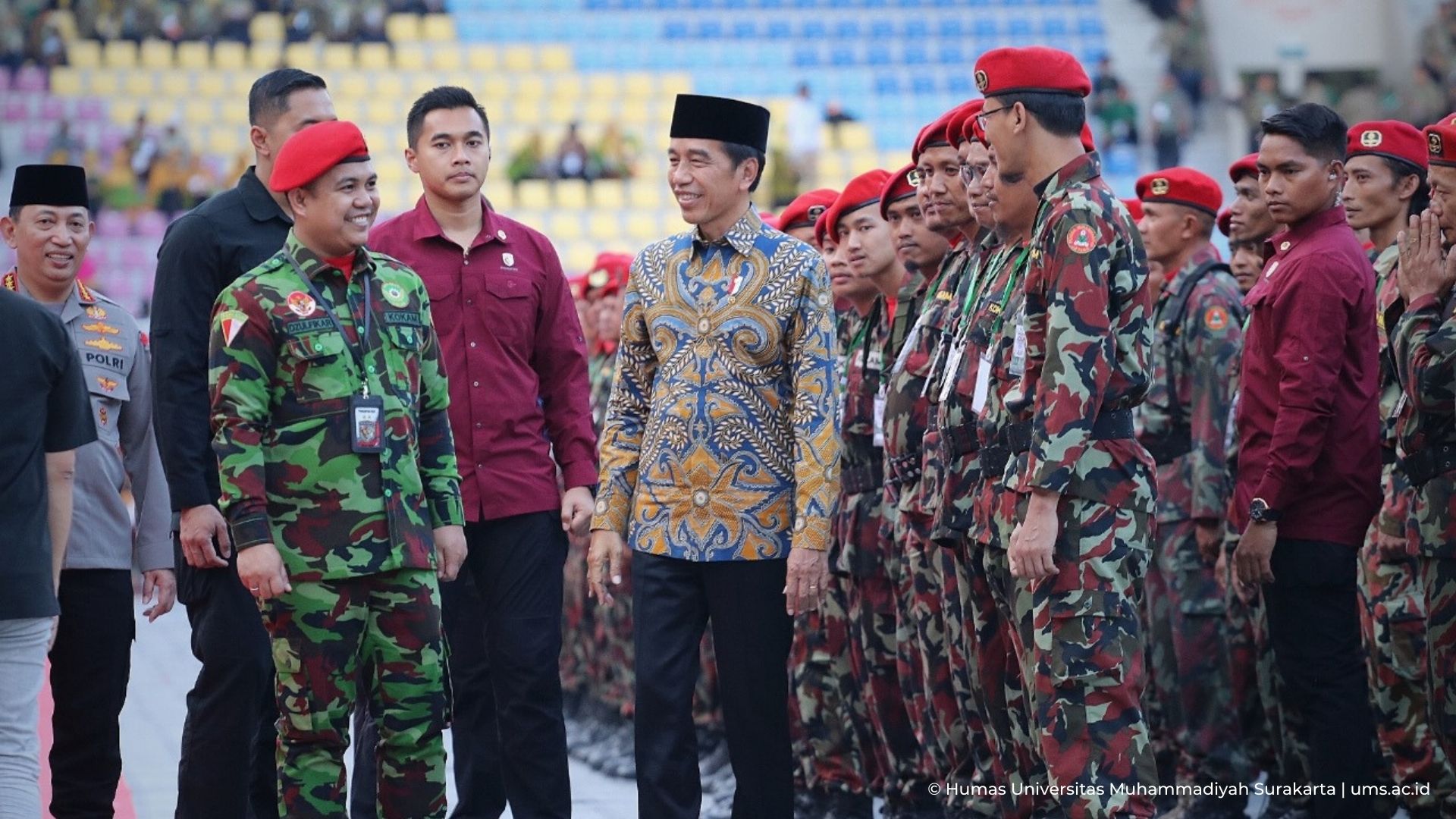 You are currently viewing Presiden Apresiasi Peran KOKAM Muhammadiyah 