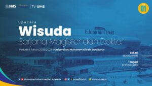 Read more about the article Live Streaming Wisuda UMS Periode I Tahun 2022/2023 – Hari ke-1
