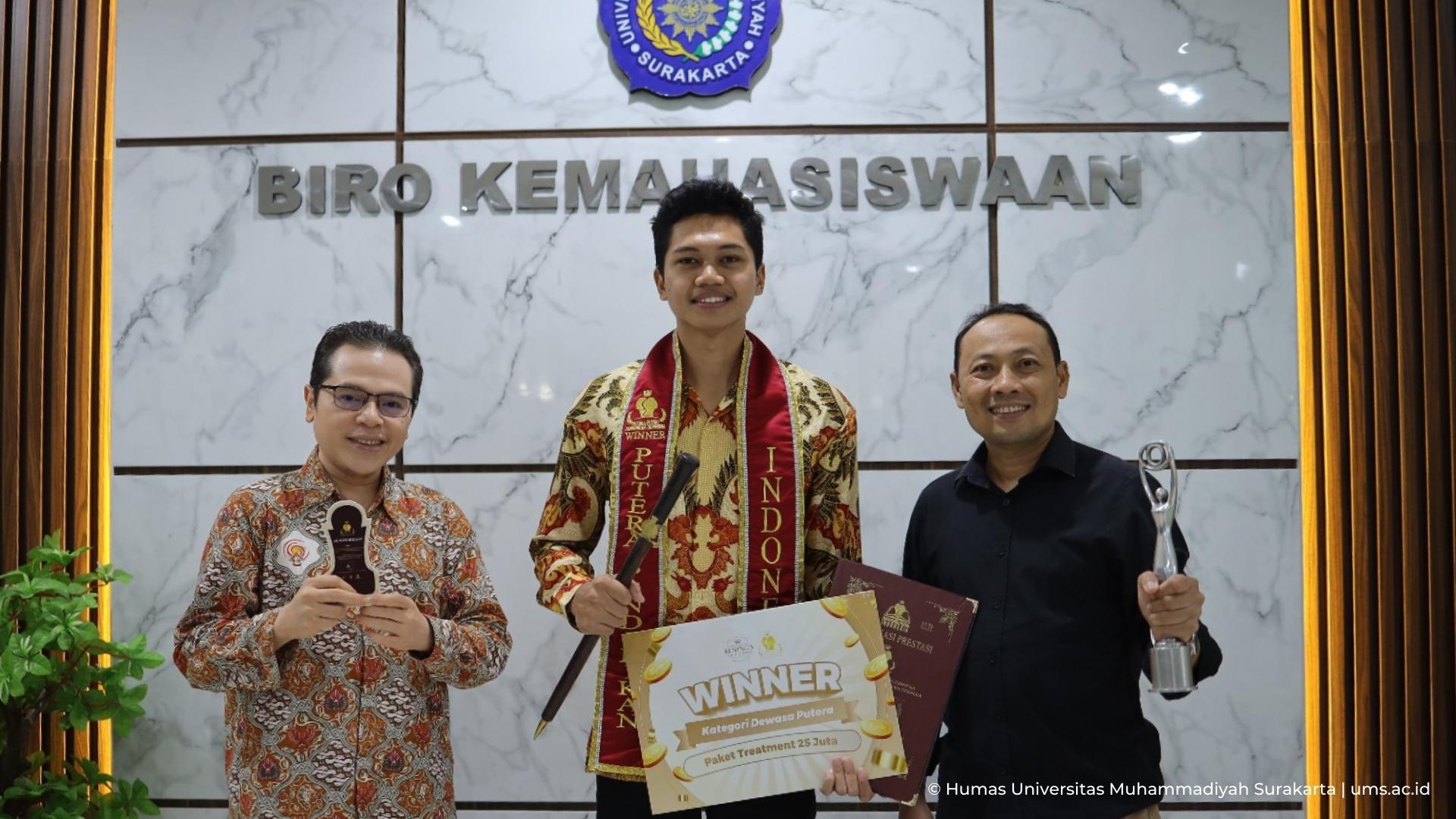 Read more about the article Menginspirasi! Mahasiswa Semester 1 UMS Juarai Ajang Putra Putri Pendidikan Indonesia 2023