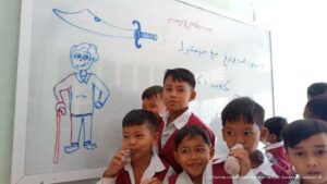 Read more about the article Tim FAI UMS Ajarkan Bahasa Indonesia Melalui Arab Pegon di Kamboja
