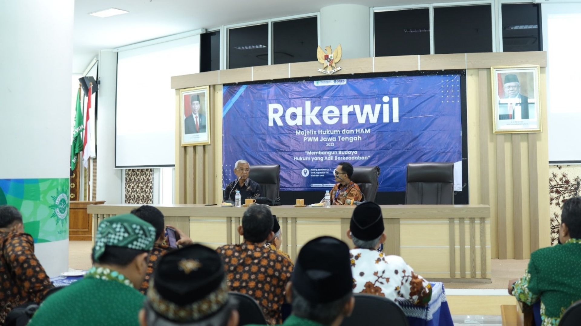 Read more about the article Rakerwil MHH PWM Jateng, Tegaskan Tekad Bangun Budaya Hukum yang Adil Berkeadaban
