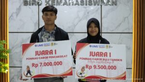 Read more about the article UMS Berikan Insentif Prestasi Bagi Mahasiswa Peraih Kejuaraan POMNAS XVIII Tahun 2023