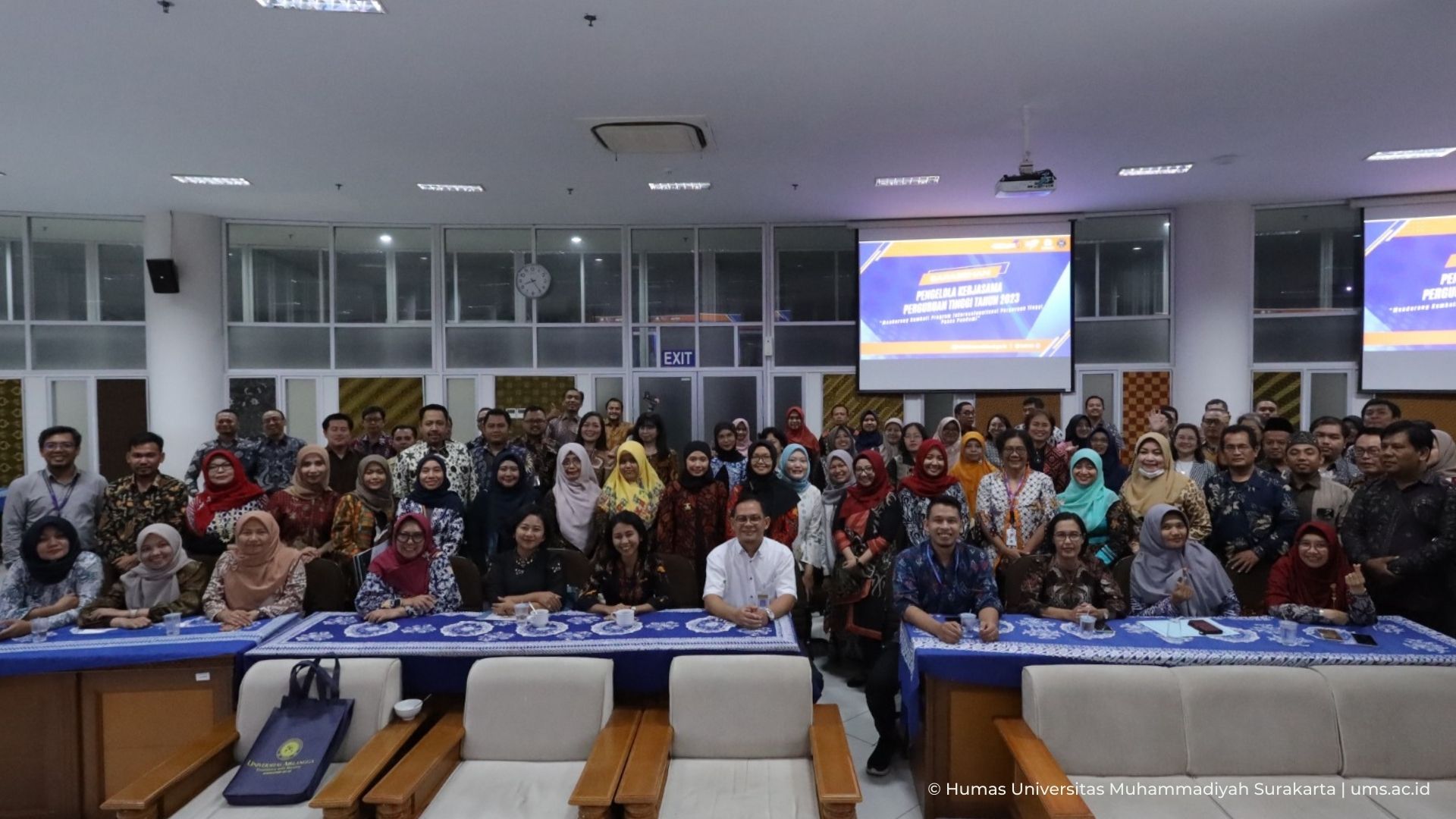 You are currently viewing UMS Jadi Tuan Rumah Sarasehan PTS Se-Jawa Tengah, Mendorong Program Internasionalisasi Pasca Pandemi