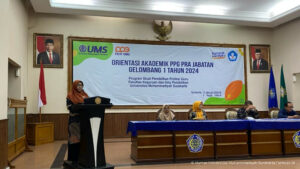 Read more about the article PPG UMS Gelar Orientasi Akademik Pra Jabatan Gelombang 1 Tahun 2024