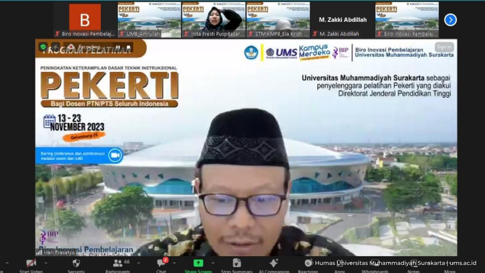 You are currently viewing Semakin Dipercaya! UMS Jadi Universitas Penyelengara Pekerti dan AA