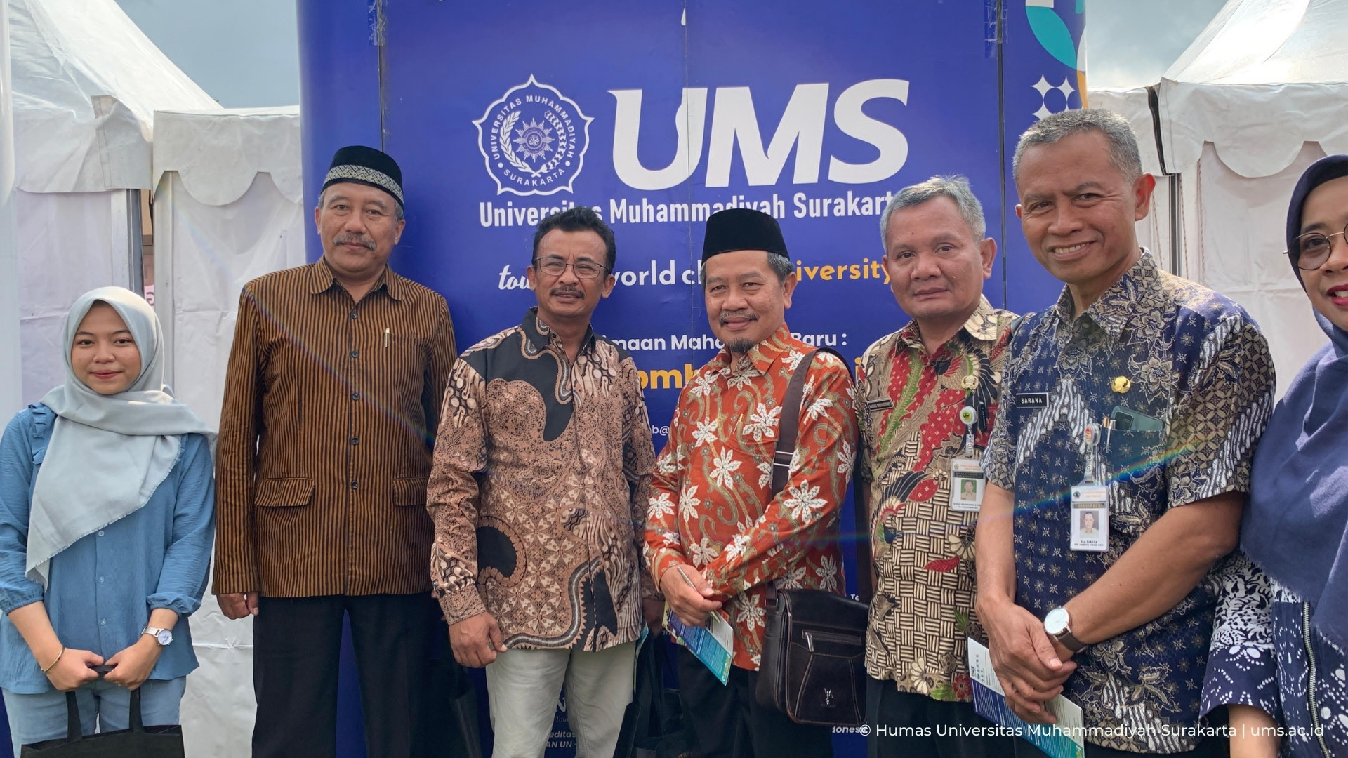 Read more about the article UMS Hadir Melalui Expo University di SMA N 2 Boyolali, Hujan Tak Halangi Siswa Untuk Datangi Stand UMS
