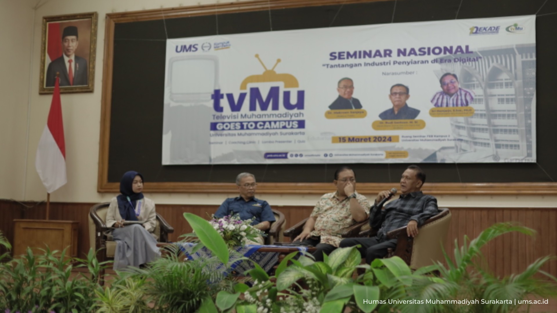 You are currently viewing tvMu Goes to UMS, Bahas Tantangan Industri Penyiaran di Era Digital