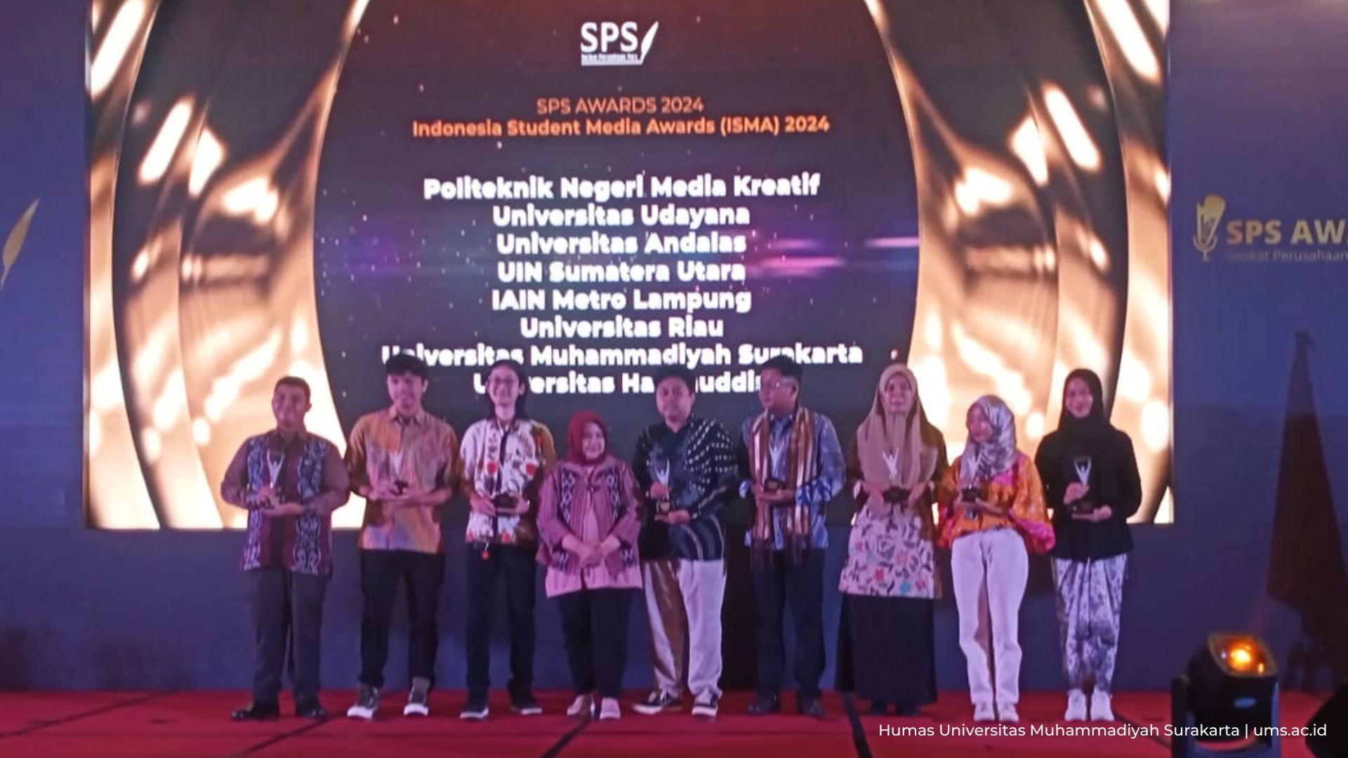 You are currently viewing LPM Pabelan Jadi Satu-Satunya Pers Kampus PTS Yang Dapatkan Apresiasi di SPS Awards 2024