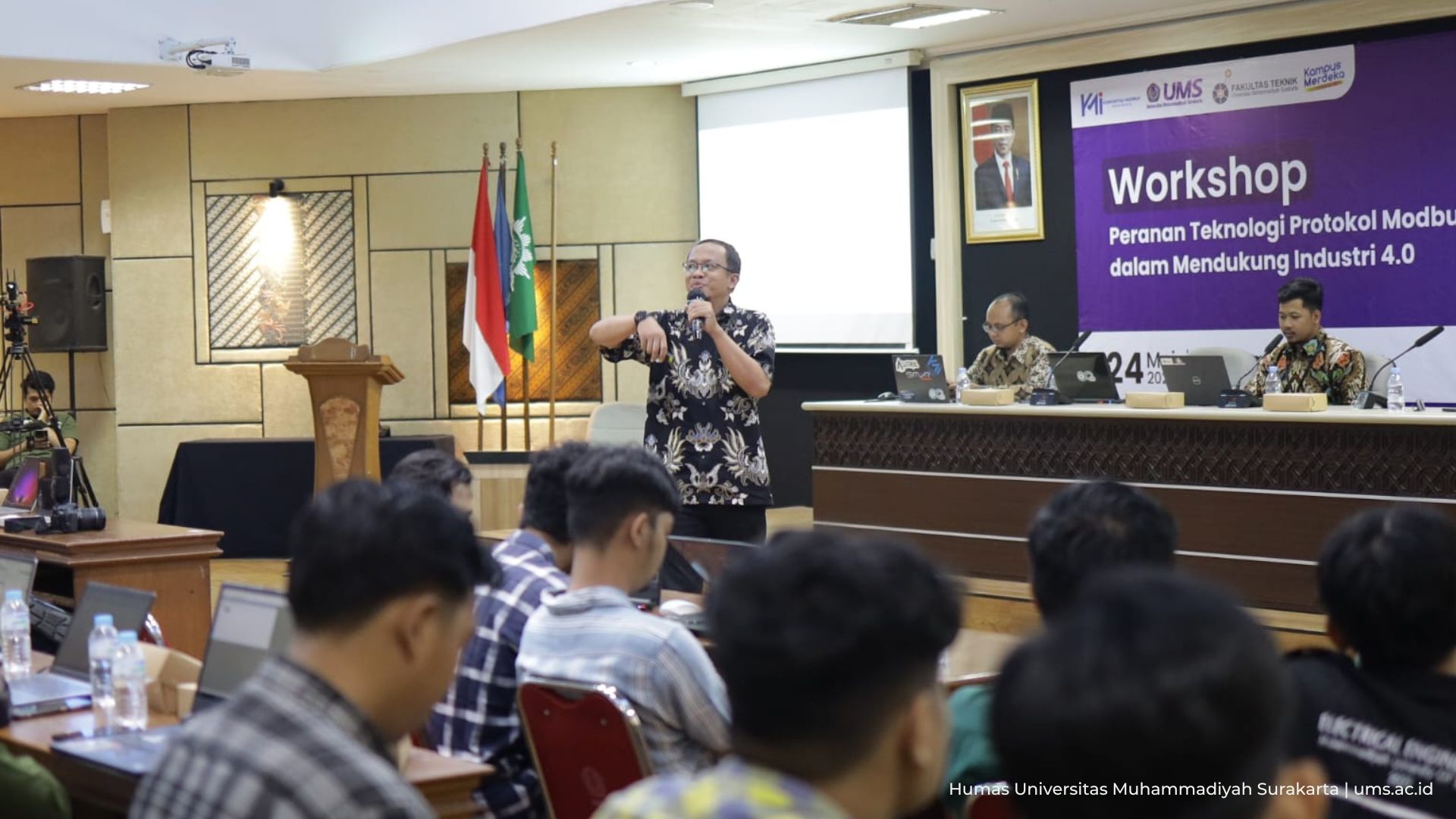 Read more about the article Komunitas Modbus Indonesia Kerja Sama dengan FT UMS, Gelar Workshop Modbus dan IoT