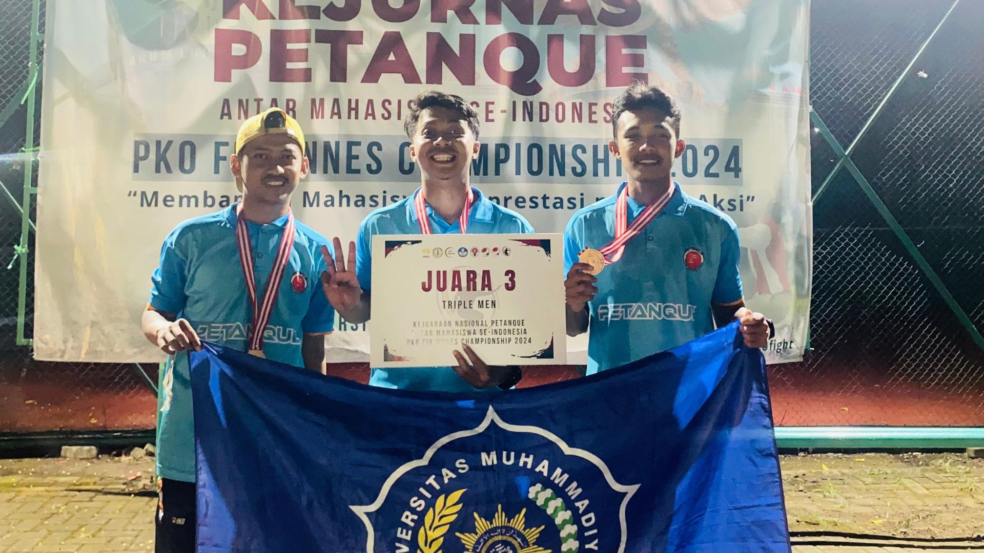 Read more about the article Luar Biasa! Mahasiswa UMS Raih Juara pada KEJURNAS Pentaque 2024 Antar Mahasiswa Se-Indonesia