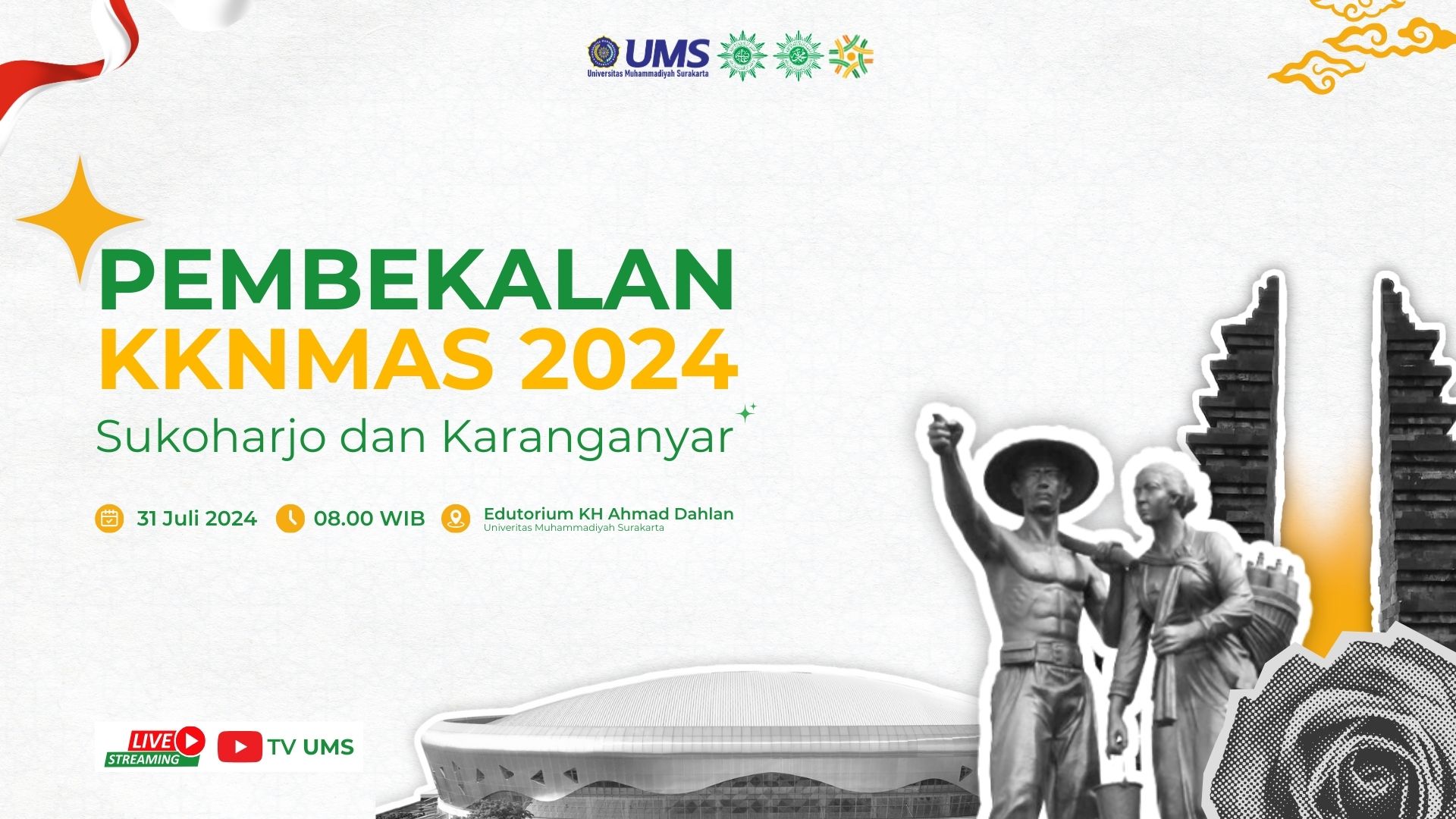 Read more about the article Live Streaming Pembekalan KKN MAs 2024