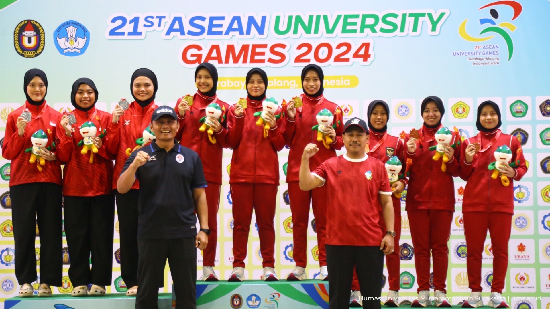 Read more about the article Pecahkan Rekor! Mahasiswa UMS Sumbangkan 2 Perak dan 1 Perunggu Ajang ASEAN University Games 2024 untuk Indonesia