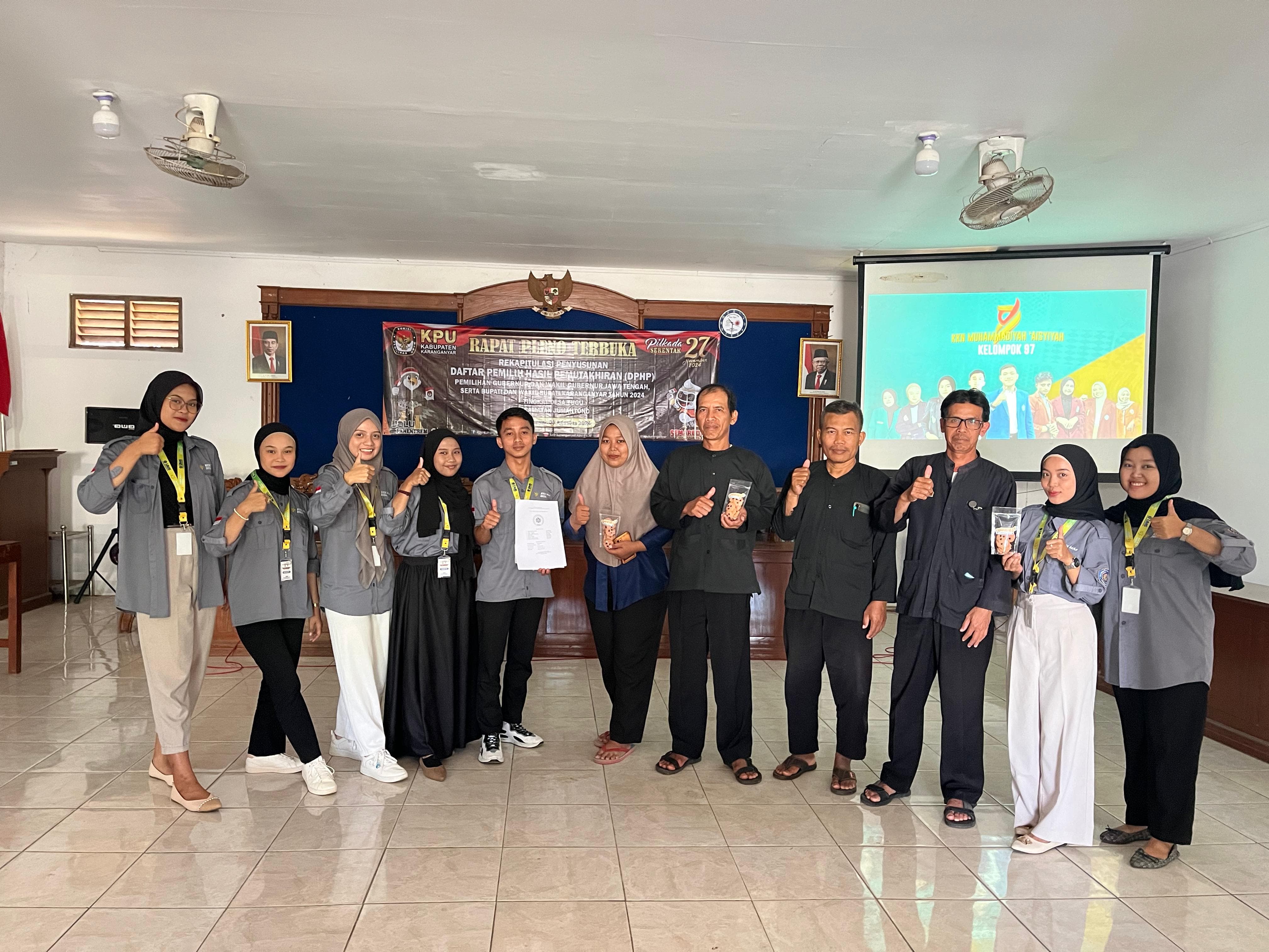 Read more about the article Berkemajuan! KKN MAs Kelompok 97 Lakukan Sosialisasi dan Launching Produk Cookies 97 Anti Stunting