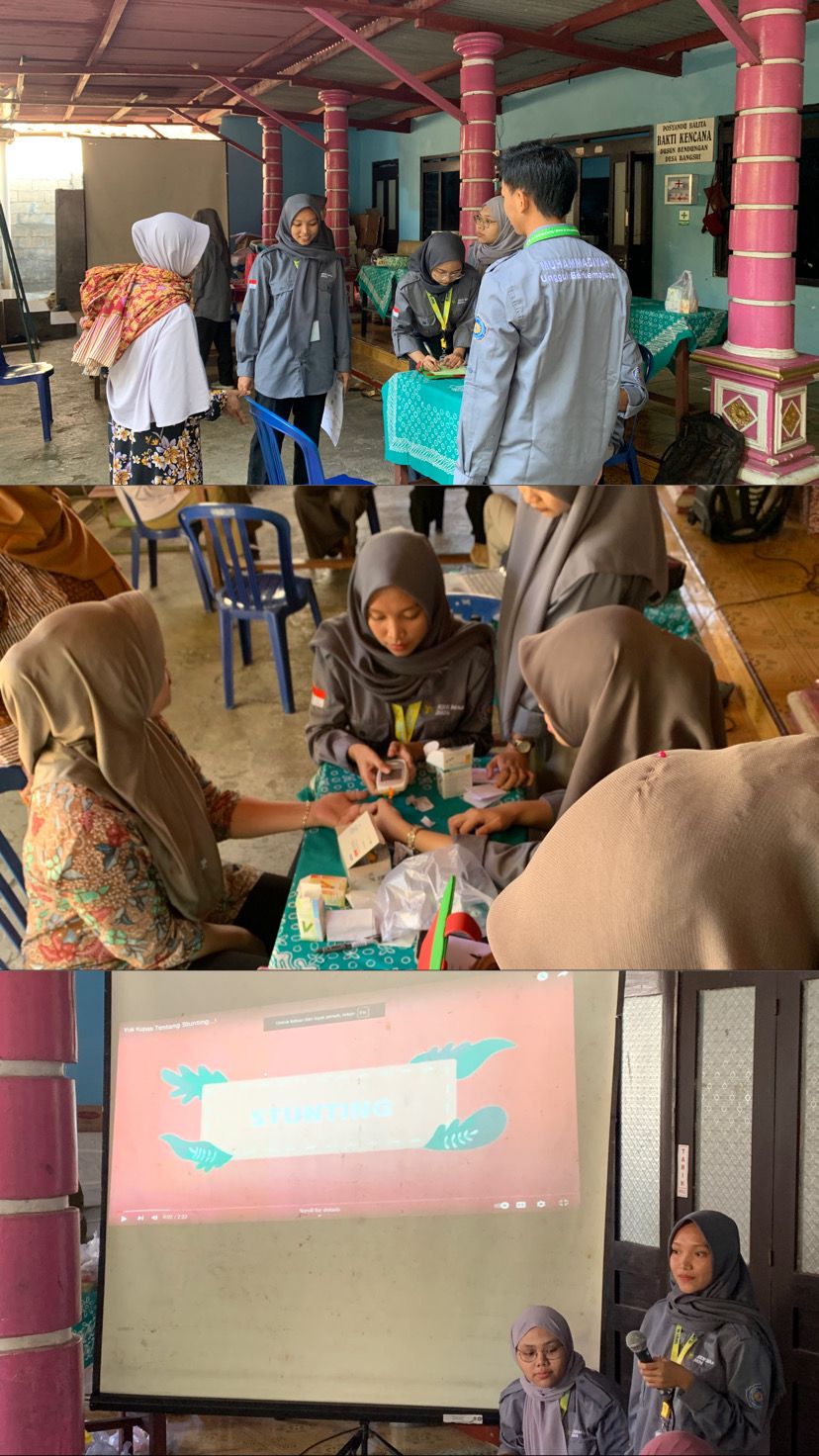 Read more about the article Kelompok 126 KKNMas Gelar Sosialisasi Stunting dan Cek Kesehatan Gratis di Posyandu Bhakti Kencana