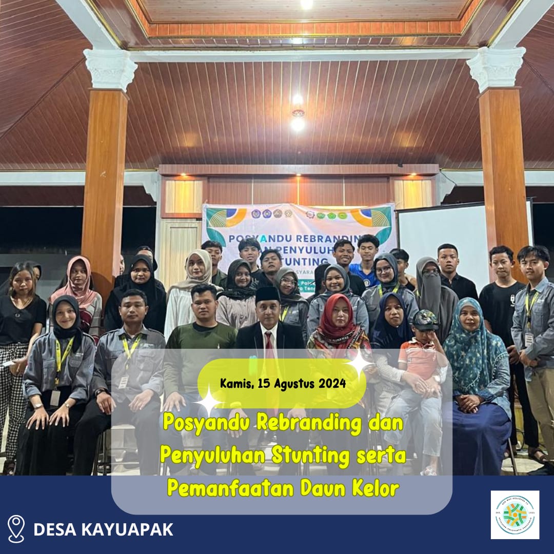 Read more about the article KKN MAs 2024 Kelompok 75: Sukses melaksanakan salah satu program kerja Posyandu Rebranding Dan Penyuluhan Stunting Serta Pemanfaatan Daun Kelor