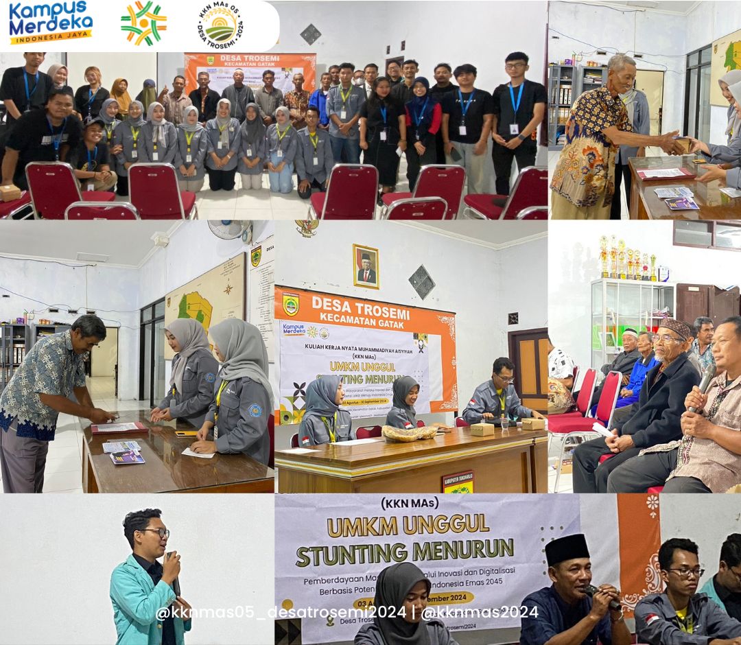 Read more about the article KKN MAs Kelompok 05 Sukses Melaksanakan Program Kerja Penyuluhan UMKM Go Digital & Pengelolaan Manajemen Keuangan di Desa Trosemi