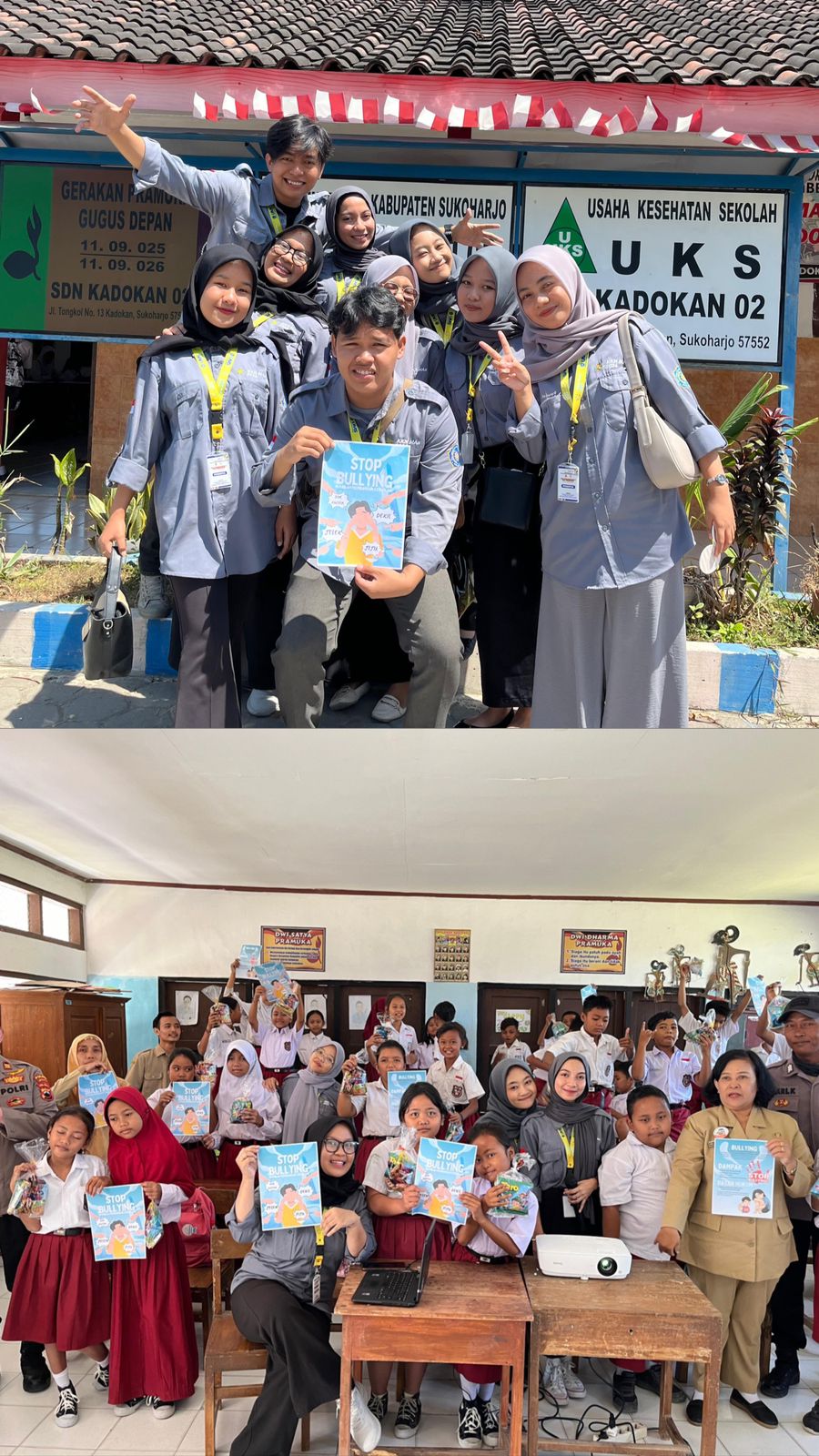 Read more about the article Kelompok KKN 44 Desa Kadokan Sosialisasikan Anti-Bullying di SD Kadokan 2