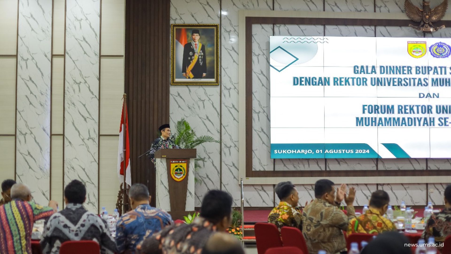 Read more about the article Rektor UM Bangka Belitung Sampaikan Pesan Kesan KKNMAs 2024 Lewat Puisi